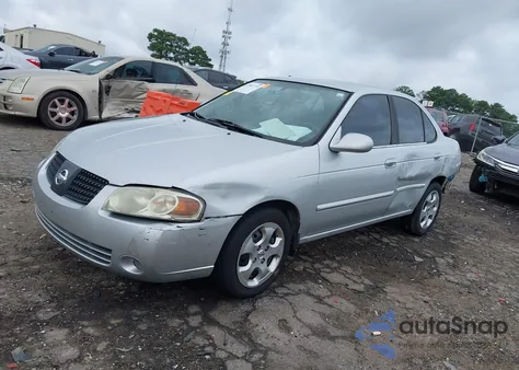 2005 Nissan Sentra 1.8S z USA, uszkodzony, nr VIN 3N1CB51D15L584296